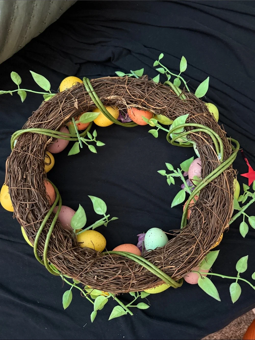 Easter Egg Spring Wreath